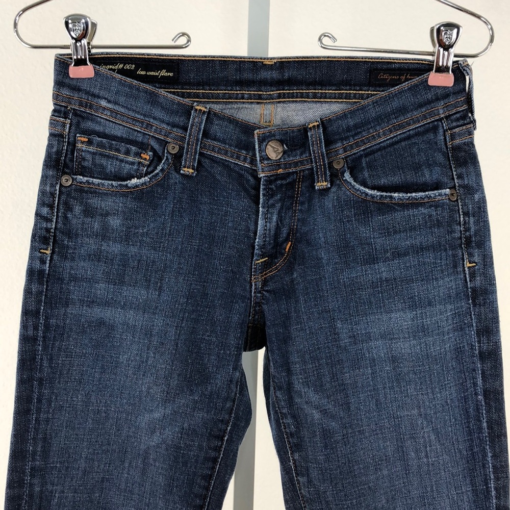 Citizens Of Humanity Low Waist Flare Jeans, 24 - Picture 2 of 8